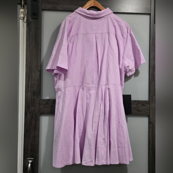 Tuckernuck Pomander Place Lilac Meryl Shirt Dress - NWT XXXL 3X - Picture 5 of 9